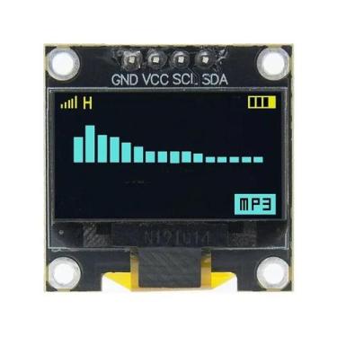 Imagem de Módulo De Display OLED Branco Azul Amarelo 128X64 I2C Driver SSD1315 P