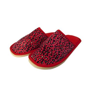 Imagem de Pantufa De Poliéster Estampa Oncinha Juvenil E Adulto