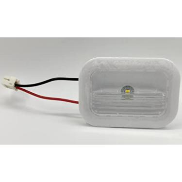 Imagem de Delixike W10695459 Substituição da placa de luz LED para geladeira inclui conectores de emenda