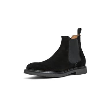 Imagem de Aquatalia Bota masculina Prospero Fashion, Camurça preta, 39