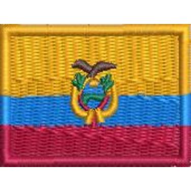 Imagem de Bandeira equador - BH BORDADOS