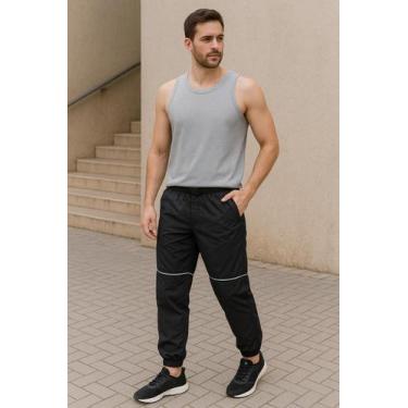 Imagem de Calça Jogger Masculina 2 em 1 -Enfim Active, G, Preto