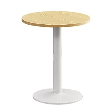 Imagem de Mesa redonda pequena multiuso - ideal para famílias pequenas - Mobiliário elegante para uso doméstico e comercial - Varanda versátil para quarto e bar/mesa de chá - perfeita para jantar, sala de estar