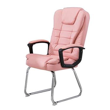 Imagem de UISLA Pé de arco estilo corrida de computador, mesa de escritório ergonômica, tecido de couro de poliuretano de camada dupla, jogos de costas altas para escritório, dormitório de estudante