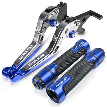 Imagem de Para BMW R1200 2006-2014 Pegas de punho Barra Acessórios de motocicleta Alavanca de embreagem de freio Alavanca de embreagem de freio de motocicleta (Cor: 12)
