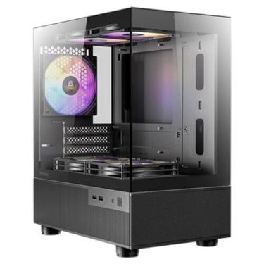Imagem de GABINETE GAMER ANTEC CX200M ELITE LATERAL VIDRO TEMPERADO MICRO-ATX e ITX C/ 3 FANS ARGB