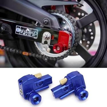 Imagem de QWNFGHG Para 2025 DAX125 MSX125 GROM 125 MSX125SF AJUSTADOR DE CORRENTE Carretéis de algodão 2022 2023 2024 acessórios dax125 msx125 grom 125 msx125sf (azul)