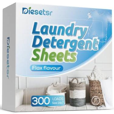 Imagem de Folhas de detergente para roupa Diesetsr 300 unidades com sabor de lin