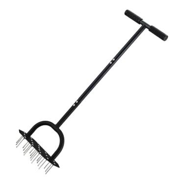Imagem de ShengQuanHao Aerador de Gramado, Escarificador, Aeração de Solo, Manual, com, Pré-montado com 19 Pontas, Aerador de Grama para Cuidados com O Jardim