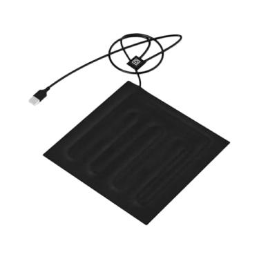 Imagem de KiBcsLic Tapete de aquecimento para répteis, tapete de aquecimento para terrário, aquecedor de terrário, almofada de portátil à prova d'água, de para, 22cmx22cm