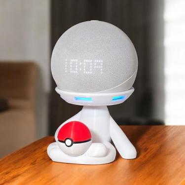 Imagem de Suporte Alexa Echo Dot 4 e Echo Dot 5. Tema Robert Bolinha - Presente, decoração criativa, música, som, stand de mesa Amazon