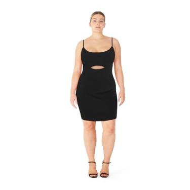 Imagem de City Chic Vestido feminino plus size - Samara, Preto, 48