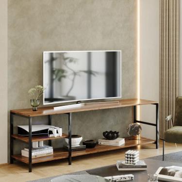 Imagem de Rack Estilo Industrial Brooklin 160 Para TV 60 Polegadas