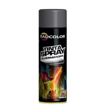 Imagem de Tinta Spray Radcolor Grafite Metálico 400 ml Radnaq RC2106