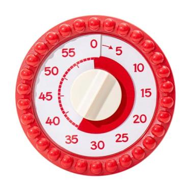 Imagem de Fxzqgnh Cronômetro Visual, Ferramenta de Gerenciamento de Tempo, Cronômetro para Casa, Trabalho E Escola, Vermelho, Tamanho real