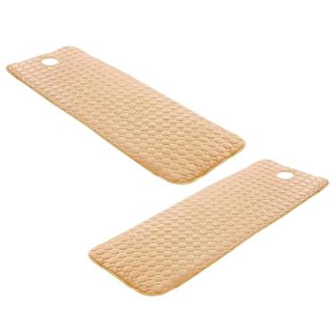 Imagem de Almofada de mesa de massagem acolchoada extra macia|Lençol de cama de spa de beleza com orifício facial|Sujura de creme de óleo |-Faixas elásticas deslizantes|Amplamente utilizado em hotéis de