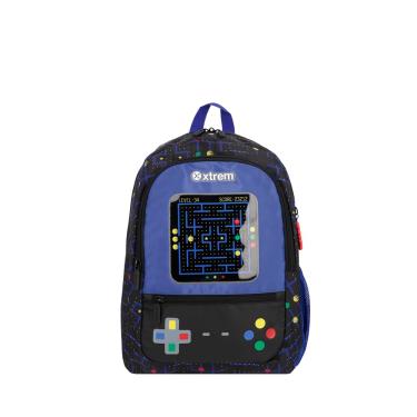 Imagem de Xtrem Samsonite Mochila Infantil Logan Gamer Azul Grande 4XT
