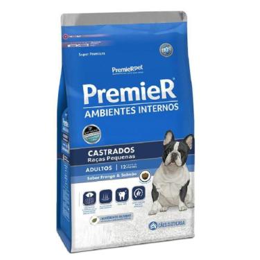 Imagem de Ração Cães Premier Ambientes Internos Adultos Castrados 1Kg - PremieRp