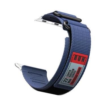 Imagem de Pulseira De Nylon Para Apple Watch Band Ultra 49mm 46mm 42mm 45mm 44mm