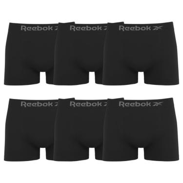 Imagem de Kit 6 Cuecas Boxer Reebok Classic Masculina