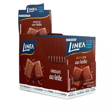 Imagem de Barra de Chocolate Diet Chocolate ao Leite 30g - Linea