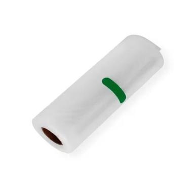 Imagem de Rolo Plástico Seladora vácuo 20cm 5mts Gofrado Transparente - ATMX