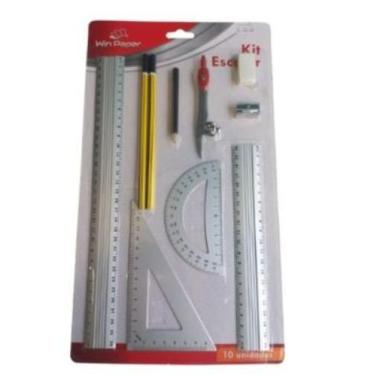 Imagem de Kit Escolar Win Paper - 10 Peças Essenciais para Estudantes e Profissi