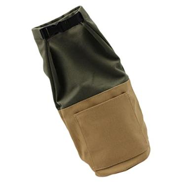 Imagem de Toyvian Bolsa de armazenamento de lâmpada de óleo vintage de lona portátil à prova d'água bolsa de armazenamento de luz anti-arranhões para acampamento ao ar livre e viagens