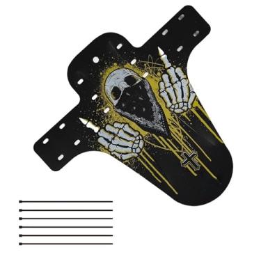 Imagem de Para-lama de bicicleta MTB Mountain Road Bicycle, acessório para ciclismo, peça única (1 unidade).(Devil)