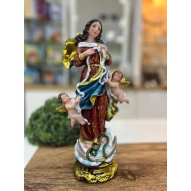 Imagem de Imagem Nossa Senhora Desatadora de Nós 30 cm em Resina Importada