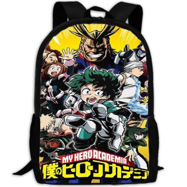 Imagem de Mochila escolar Mys Heros Academias Anime para crianças