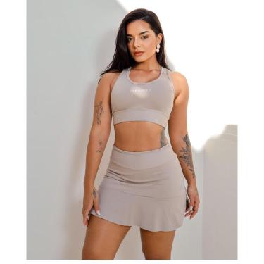 Imagem de Combo Kit Feminino Insanity Top Lovely Short Saia Charming-Feminino