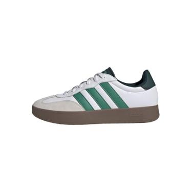 Imagem de adidas Tênis masculino Barreda Fashion, Branco/verde corte/aurora hera, 42