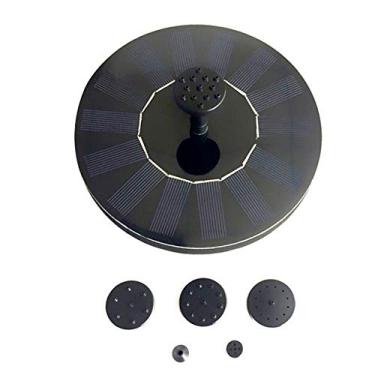 Imagem de Kit de Bomba Fontana Flutuante a Energia Solar com Sem Escova e Diferentes Pontes Pulverização para Circulação Água Deco