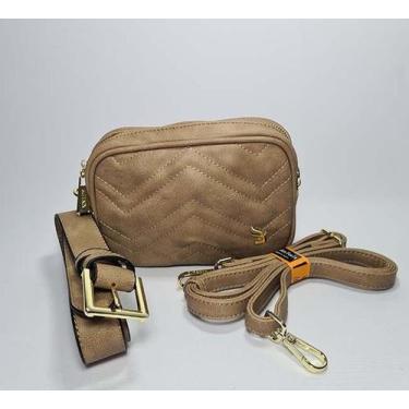 Imagem de Bolsa feminina transversal e pochete - golden fenix, Bege, P