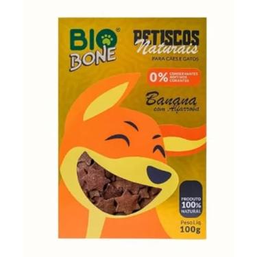 Imagem de BioSnacks Petiscos Naturais para Cães e Gatos BioBone - Banana com Alfarroba