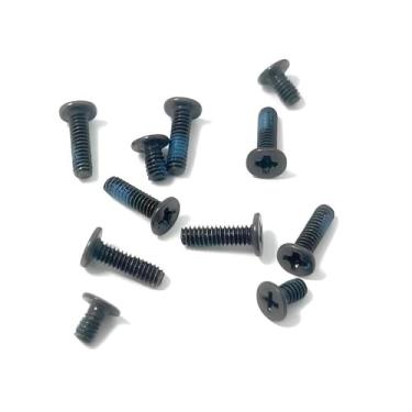 Imagem de Zahara Parafusos de substituição da capa inferior inferior preta para laptop ASUS Vivobook X1703 X1703ZA M1703 M1703QA K1703ZA