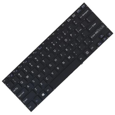 Imagem de Teclado mBook para Sony Vaio Mp-12q16tq-920 Svf14e Svf142 Preto Us