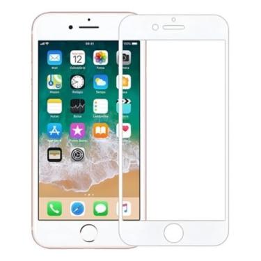 Imagem de Pelicula Vidro Temperado 3d/9h Para iPhone 7/8 Plus Cor:Branco