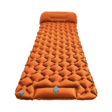 Imagem de Colchão Inflável Ultralight Para Camping Com Travesseiros E Bomba Embu