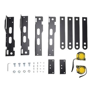 Imagem de Generic Ferramenta de Alinhamento de Roda Resistente, Ajuste Eficiente de Placa para Carros, Suv, 5m, Fitas de Medição para Garagem Doméstica (Preto)