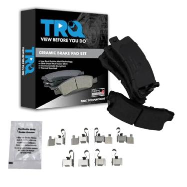 Imagem de TRQ Kit de pastilhas de freio de cerâmica Posi traseira para Toyota Camry 1988-1999 / Toyota Celica 1986-1995 / Lexus ES250 1988-1999 / Lexus ES300 1999-2003 Lexus RX300 / 1999-2003 Toyota Solara