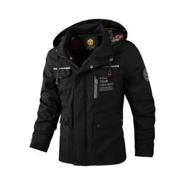 Imagem de Jaqueta Impermeável Masculina plus Size Para Atividades Ao Ar Livre, C
