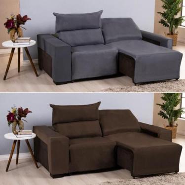 Imagem de Capa Protetor de Sofá Retrátil Reclinável 2 Lugares - OLIRAM ENXOVAIS,