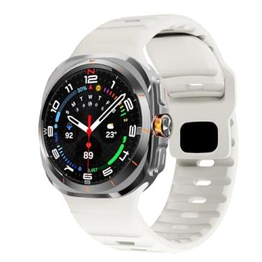 Imagem de TPUOTI Pulseira esportiva de silicone para Samsung Galaxy Watch Ultra, 47 mm, acessórios, Watch 7 Ultra, Ágata