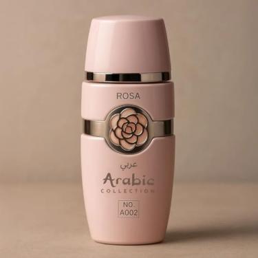 Imagem de Perfume Árabe Feminino Rosa A002 – 25ml – Doce Floral Baunilha