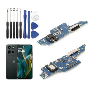 Imagem de Conector Dock para Motorola Moto G 5G 2025 Substituição de Porta de Carregamento para Motorola Moto G 5G 2025 XT2513V XT2513-1 XT2513-2 Placa de Carregador USB Cabo Flex Peças com Ferramentas