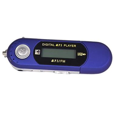 Imagem de balikha Media Player Portátil de MP3 USB 2.0 de 8 GB E Rádio FM Azul