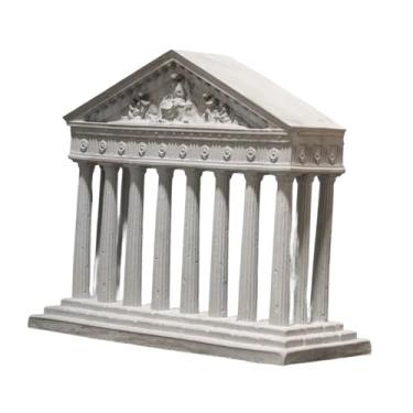 Imagem de Generic Decoração para aquário, enfeites para tanque de peixes, figuras colecionáveis ​​em miniatura, colunas romanas, esconderijos em rochas.