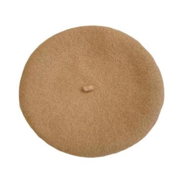 Imagem de Boina de Lã Feminina - Estilo Retrô, Quente e Confortável para Outono/